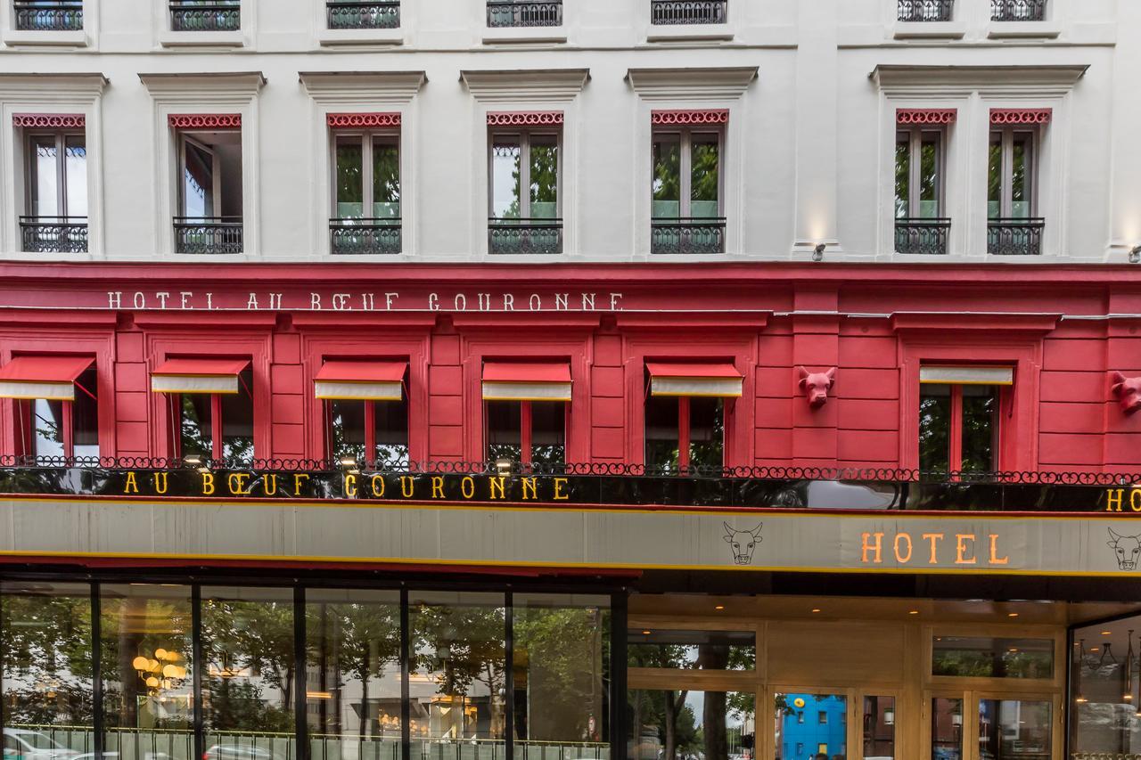 Hotel Restaurant Au Boeuf Couronne Париж Экстерьер фото